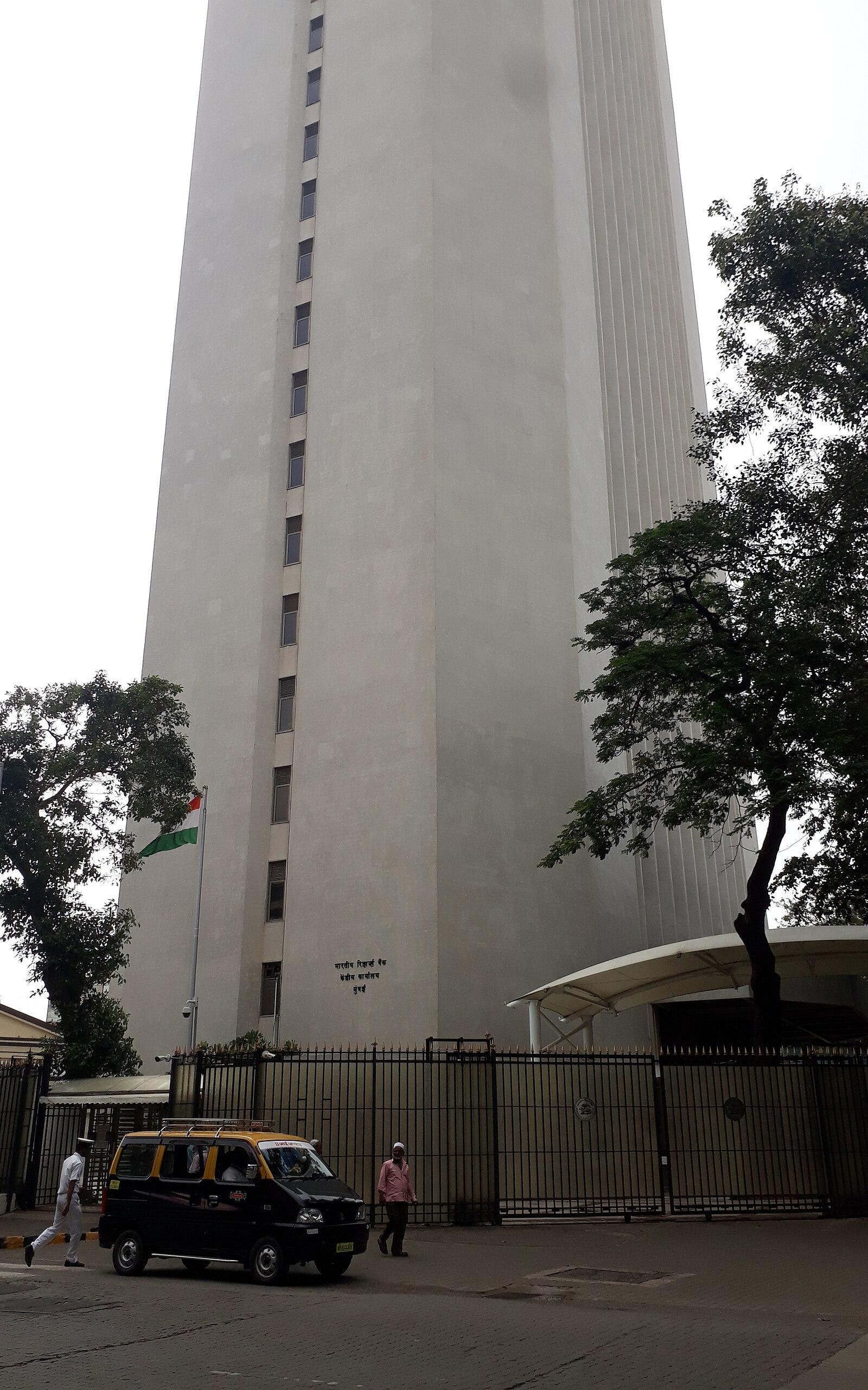 Tower and building of Reserve Bank of India, Mumbai